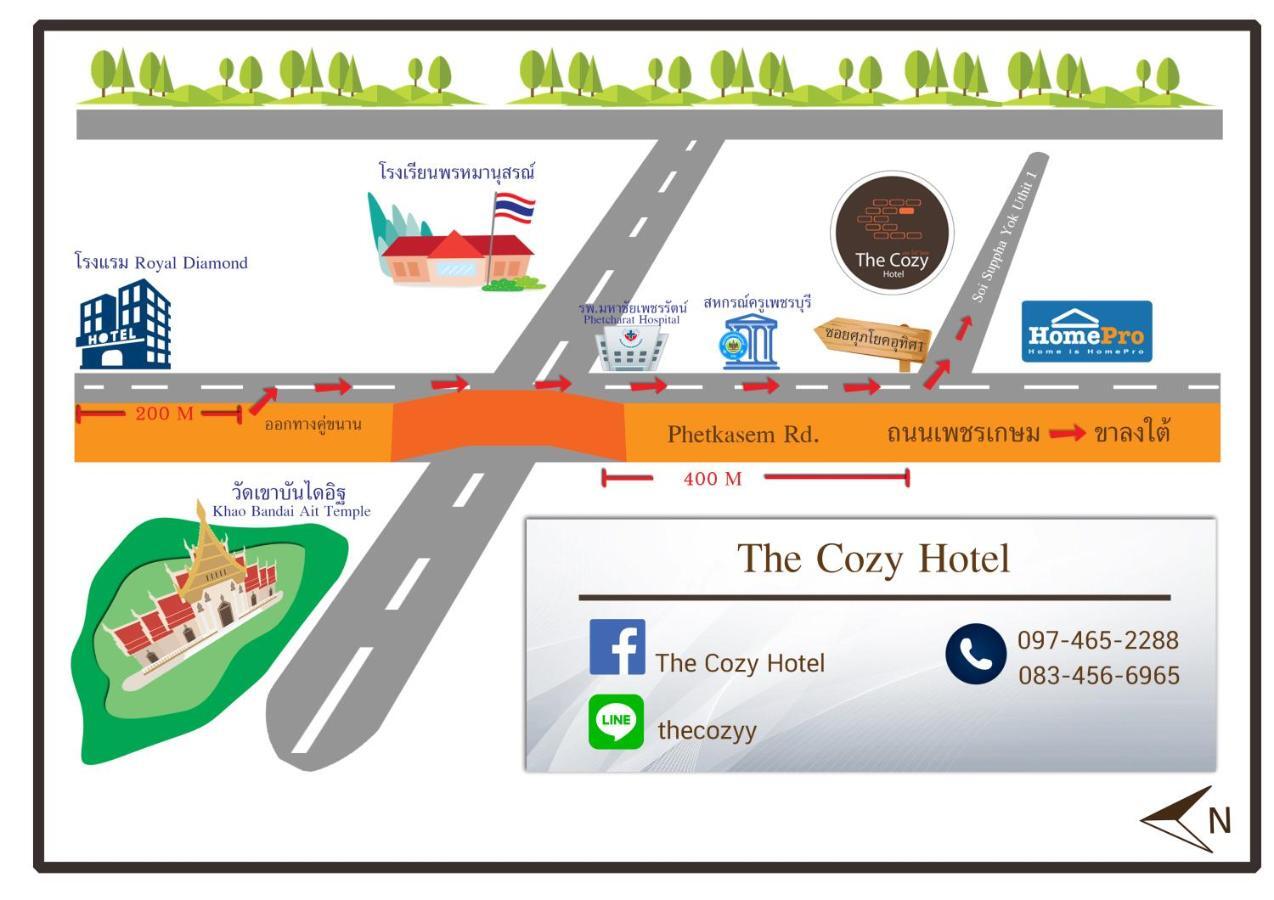 The Cozy Hotel Фетчабури Екстериор снимка